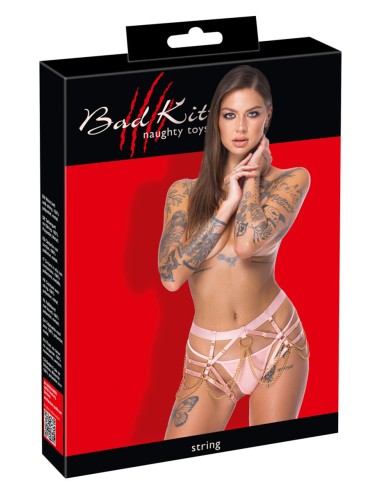 String harnais rose - Bad Kitty